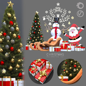 Christmas Decorative Set