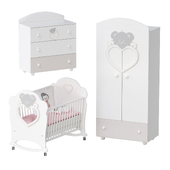 Furniture set for the children Erbesi Stella