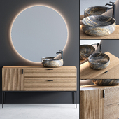 Bathroom Furniture Set 01