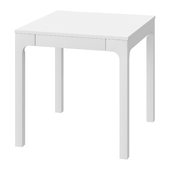 EKEDALEN Extendable table, white80/120x70 cm