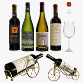 wine bottle set 13