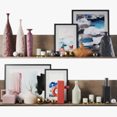 Decorative set with vases 1
