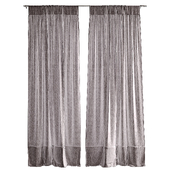 Curtains transparent