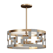 Chandelier THREADED GRID CONVERTIBLE CEILING LIGHT SKU FM21023 lamp