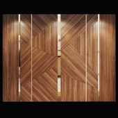 Decorative wall panel and headboard