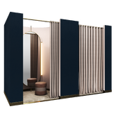 Fitting room for a clothing store v2