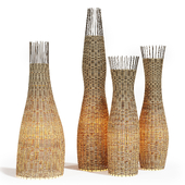 Woven Floor Lamps By Darcy Clarke