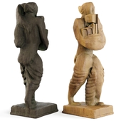 ZADK wood sculpture