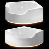 Freestanding Flumood bathtub