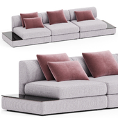 Shelter Modular 134 Camille 3pc Sofa