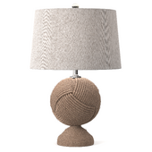 Table lamp Monkey's Fist Knotted Rope
