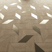Parquet Foglie d'Oro, Arte Brotto, Tricot