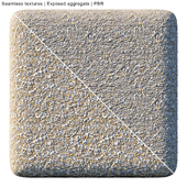 Seamless texrures : Exposed aggregate004