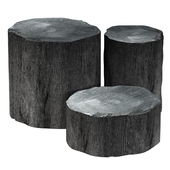 Burnt stump tables