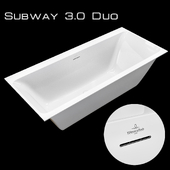 Bathtub Villeroy and Boch Subway 3.0 Duo