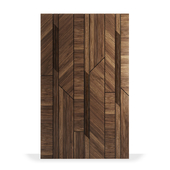 Wall panel Walnut veneer