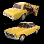Mercedes Benz 280 Sl Pagoda Hardtop Rigged