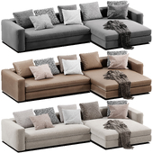 Minotti Leonard Chaise Longue Sofa
