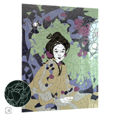 (OM) Wall panel "Minako"