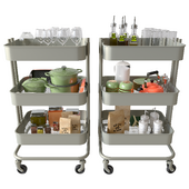 Raskog Kitchen Utility Cart