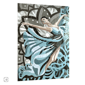 (OM) Wall panel "Dancer"