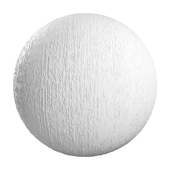 White decorative plaster