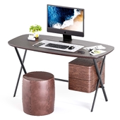home office set Meridiani JASPER Apple iMac