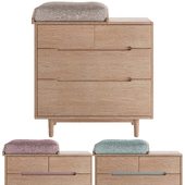 Pure Dresser with Changing Table by Nobodinoz