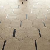 Foglie d'Oro parquet, Alveo collection