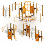 Children playground. Sports ground