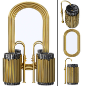 Maison Valentina Bathroom Furniture Set 03