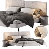 Minotti Tatlin Cover bed