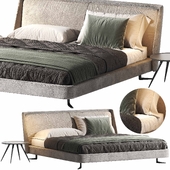 Minotti spencer bed