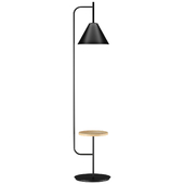 Luminaire with shelf Mugli