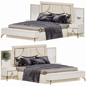 Modern Bed By Honor Furniture