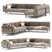 Modular garden sofa Estendo
