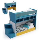 NIDI SLOT sliding bunk bed