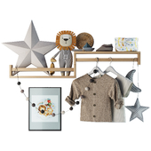 Kids shelf set 02