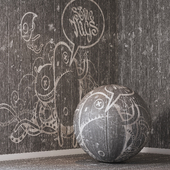 Graffiti 02 - Seamless 4K Texture