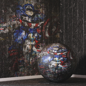 Graffiti 04 - Seamless 4K Texture