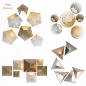 wall light in shape