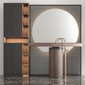 Bathroom furniture set 04