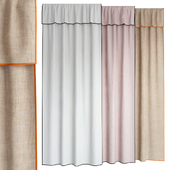 Curtains 138 | H&M | 2-pack Linen-blend Curtains