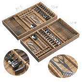silvery organizer