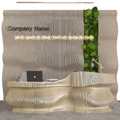 reception desk composition