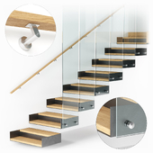 Modern interior stair 11