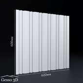 Gypsum 3D Union panel