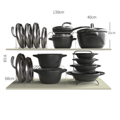 pot and pan organizer