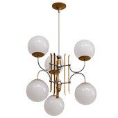 STILNOVO 6-LIGHT CHANDELIER