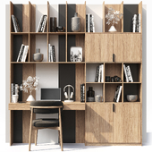 Workplace with decor